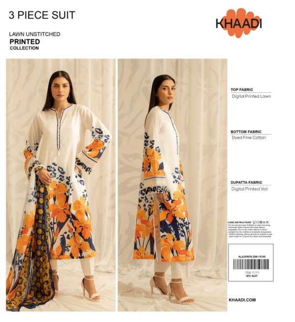 Unstitched dress 3 Piece