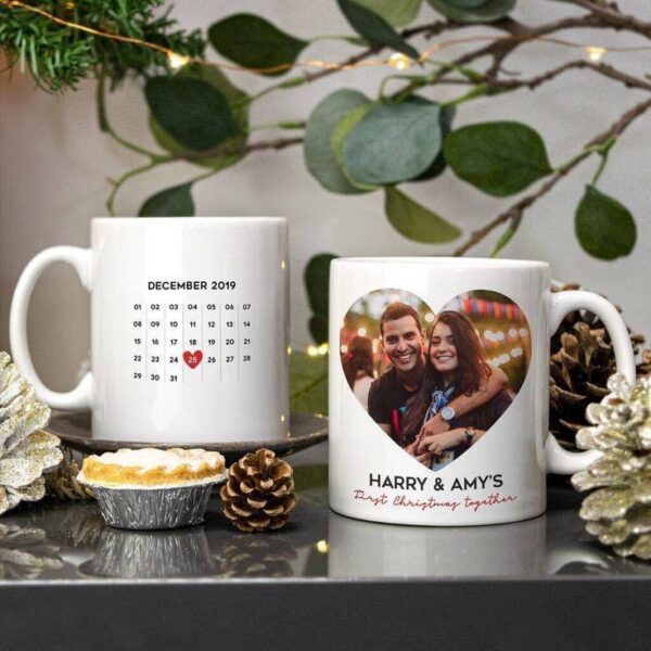 White Printed Coffee Mug