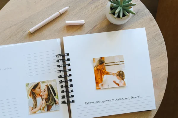 polaroid photo album