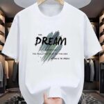 customized white tshirt